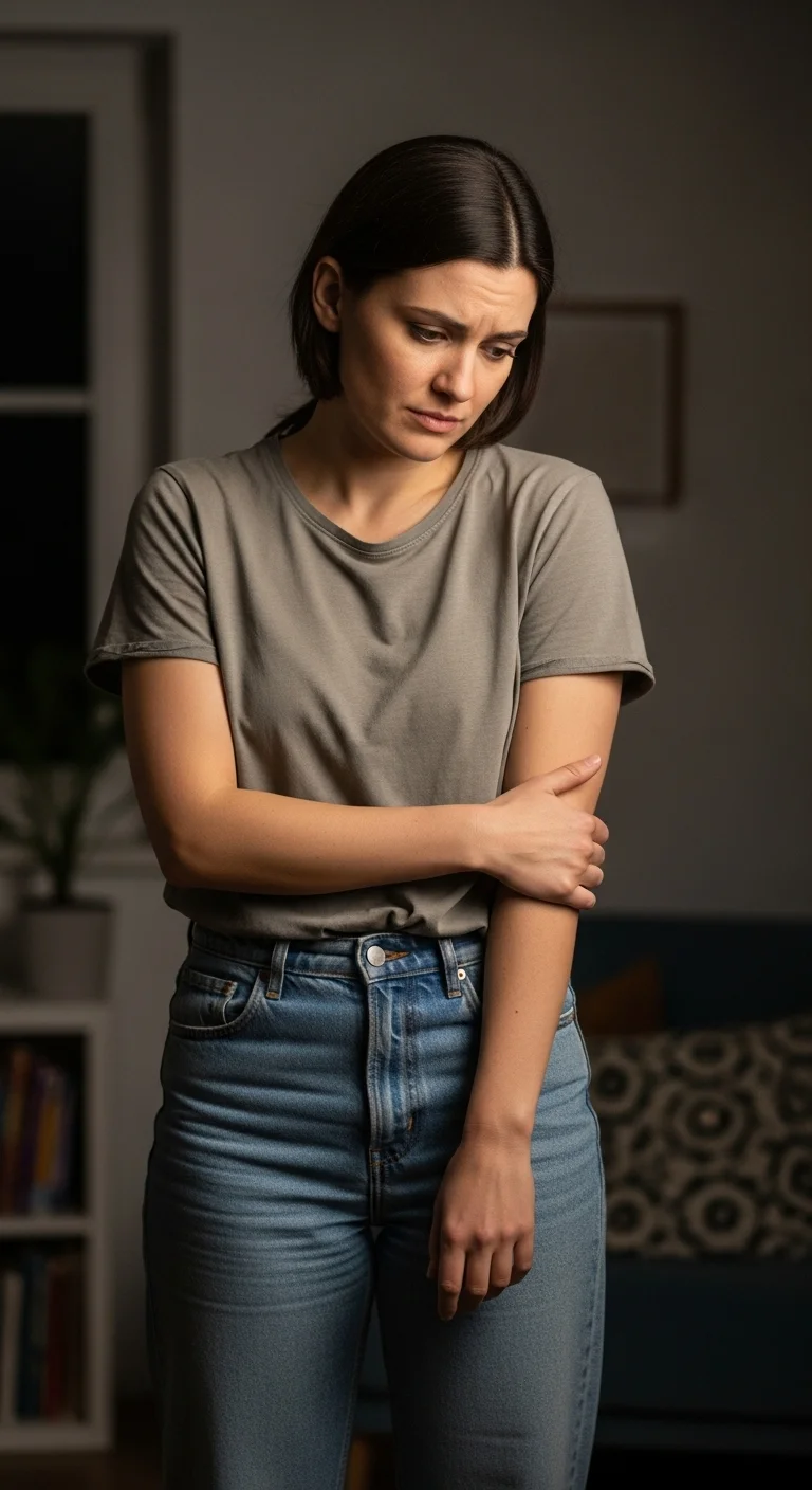 Ania przed transformacją